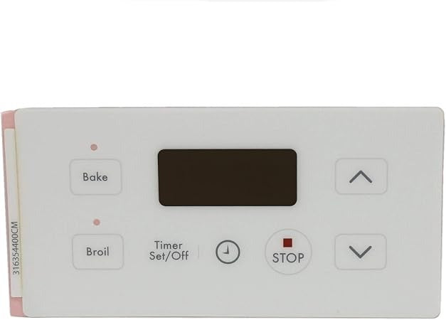 CHOICE MANUFACTURED PARTS Choice Manufactured Parts 316354400 Oven Control Overlay (9 x 7 x 2 inches) AP4587665