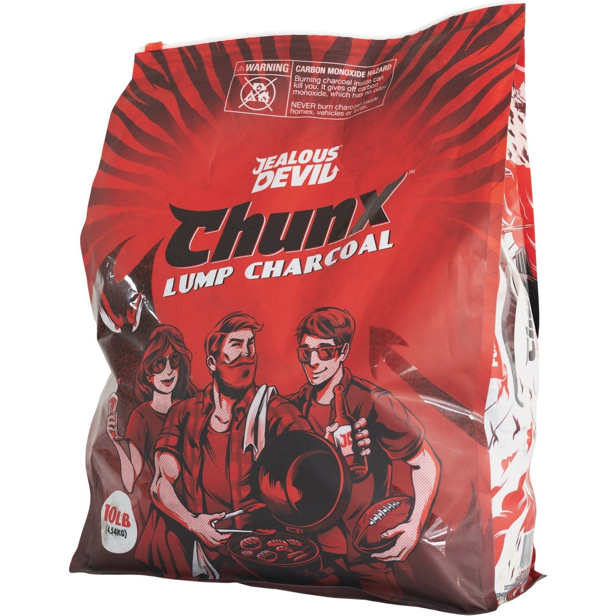 JEALOUS DEVIL Jealous Devil JDCHX10LBS Hardwood Lump Charcoal 10 Lb