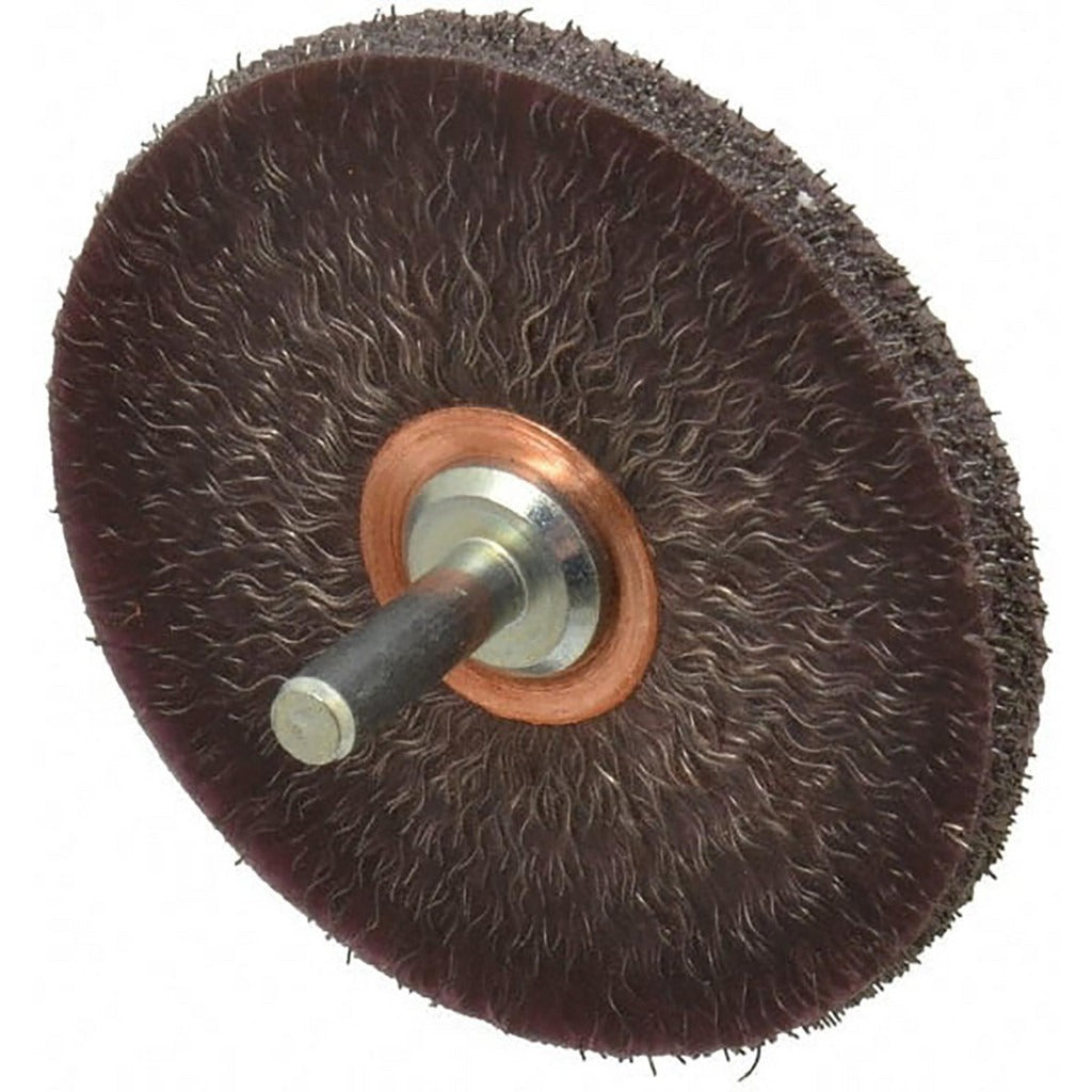 WEILER Weiler 98425 Crimped Carbon Steel Wheel Brush 1 in