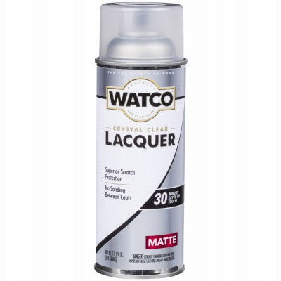 RUST-OLEUM Rust-oleum 321534 Matte Lacquer Clear Wood Finish 11.25 Oz