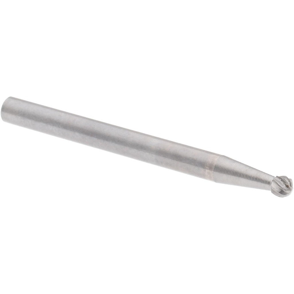 HERTEL Hertel SZ0007B Abrasive Bur Ball Solid Carbide Single Cut