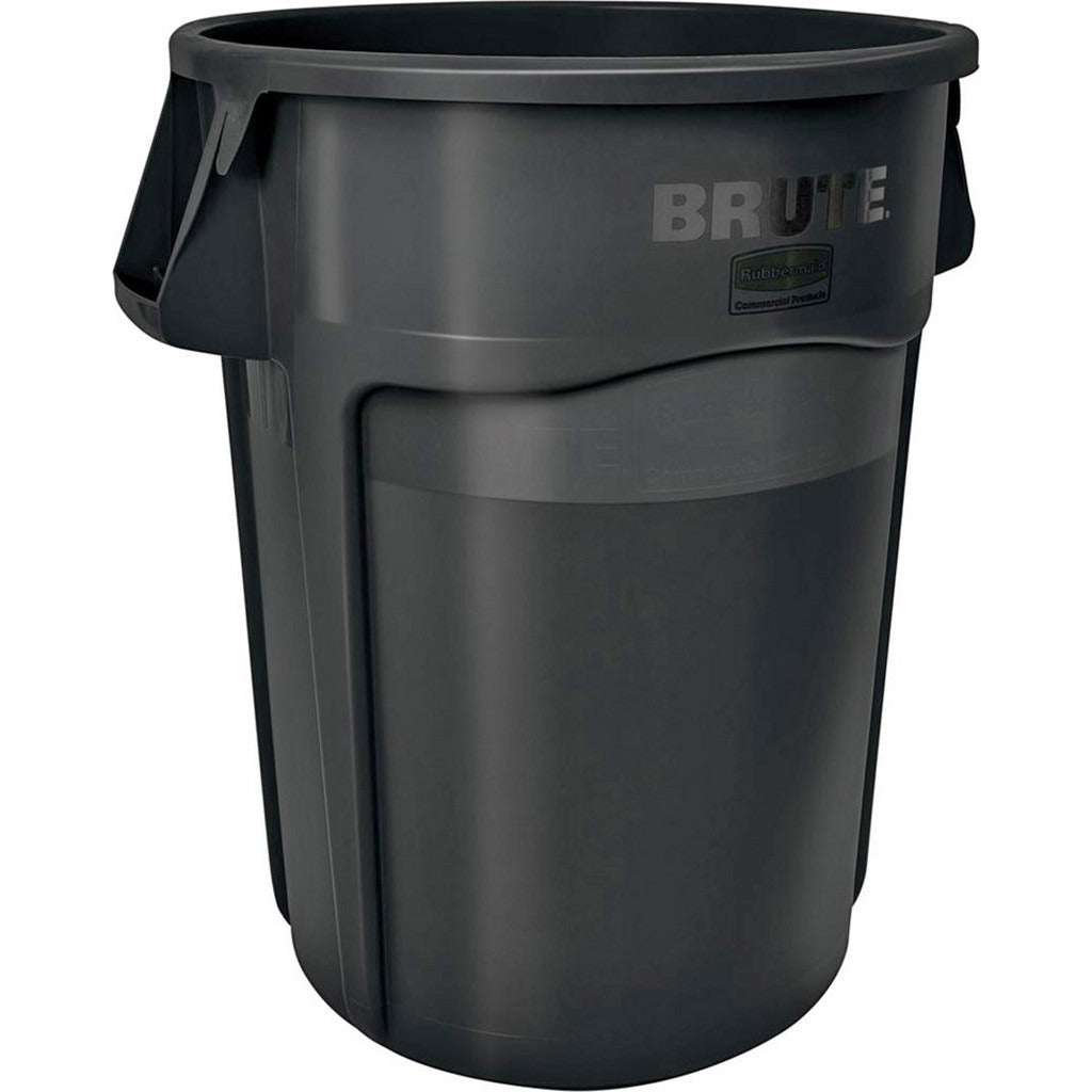 RUBBERMAID Rubbermaid 1867531 Round Trash Can 32 Gallon Black