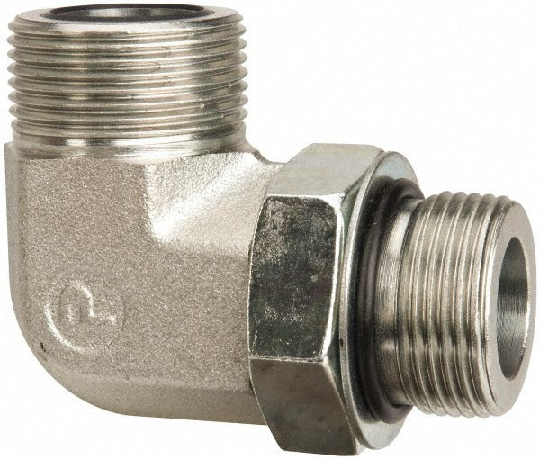 PARKER Parker 16 C5OLO-S Male Elbow 1 in Tube Od Orfs Sae-orb
