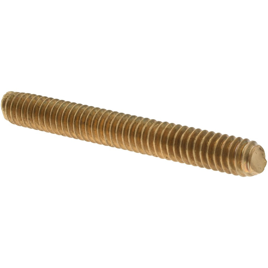 VALUE COLLECTION Value Collection 407-1443 Fully Threaded Stud 1/4-20 2in Brass