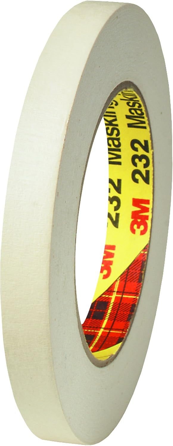 3M 3M 232 Scotch BX-T933232 Masking Tape 60 yd x 1/2 in (Case of 72) 405-021200-02852