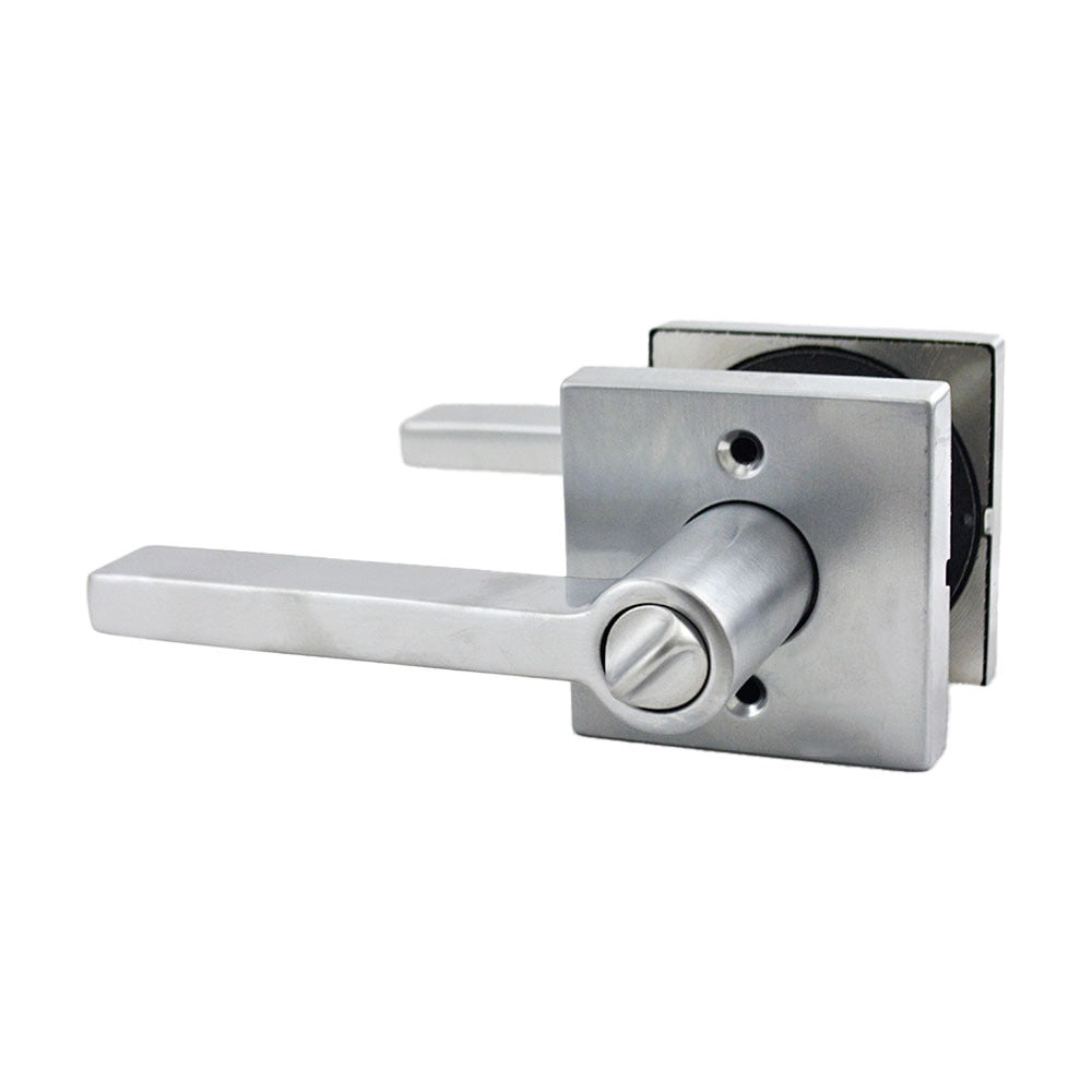 KWIKSET Kwikset 740HFLSQT-26DS Halifax Lever Entry Lock Satin Chrome