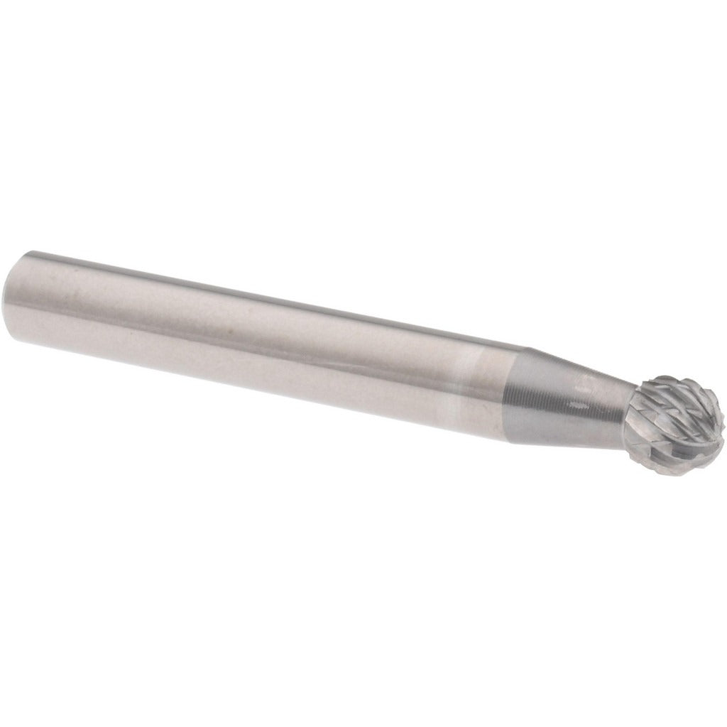HERTEL Hertel SZ0027B Abrasive Bur Ball Double Cut Solid Carbide