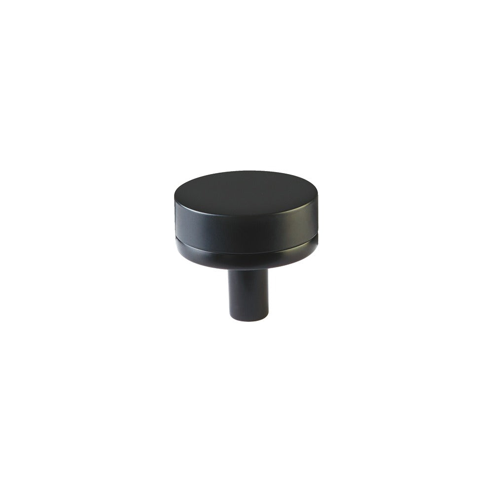 EMTEK Emtek 86655.CCKUS19.SMKUS19 Cabinet Knob Flat Black