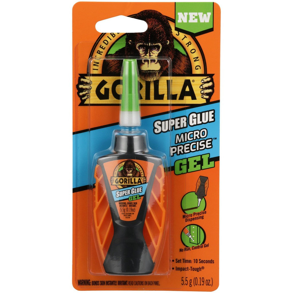 GORILLA GLUE Gorilla Glue 102177 Super Glue Cartridge 5.5 G Clear