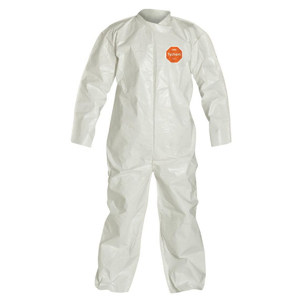 DUPONT Dupont SL120BWH2X001200 Coveralls 2XL Tychem 4000