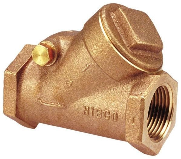 NIBCO Nibco NL9200D Y-pattern Swing Check Valve 2 in Npt 300 Lb