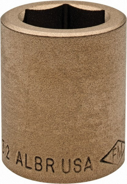 AMPCO Ampco SS-1/2D25/32 Hand Socket 25/32 Inch 6-point