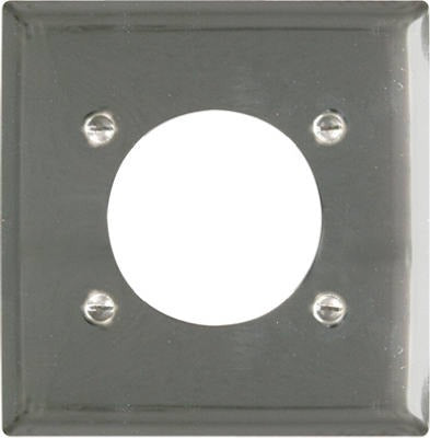 LEGRAND Pass Seymour S3862CCC10 Chrome Wall Plate 2 Gang