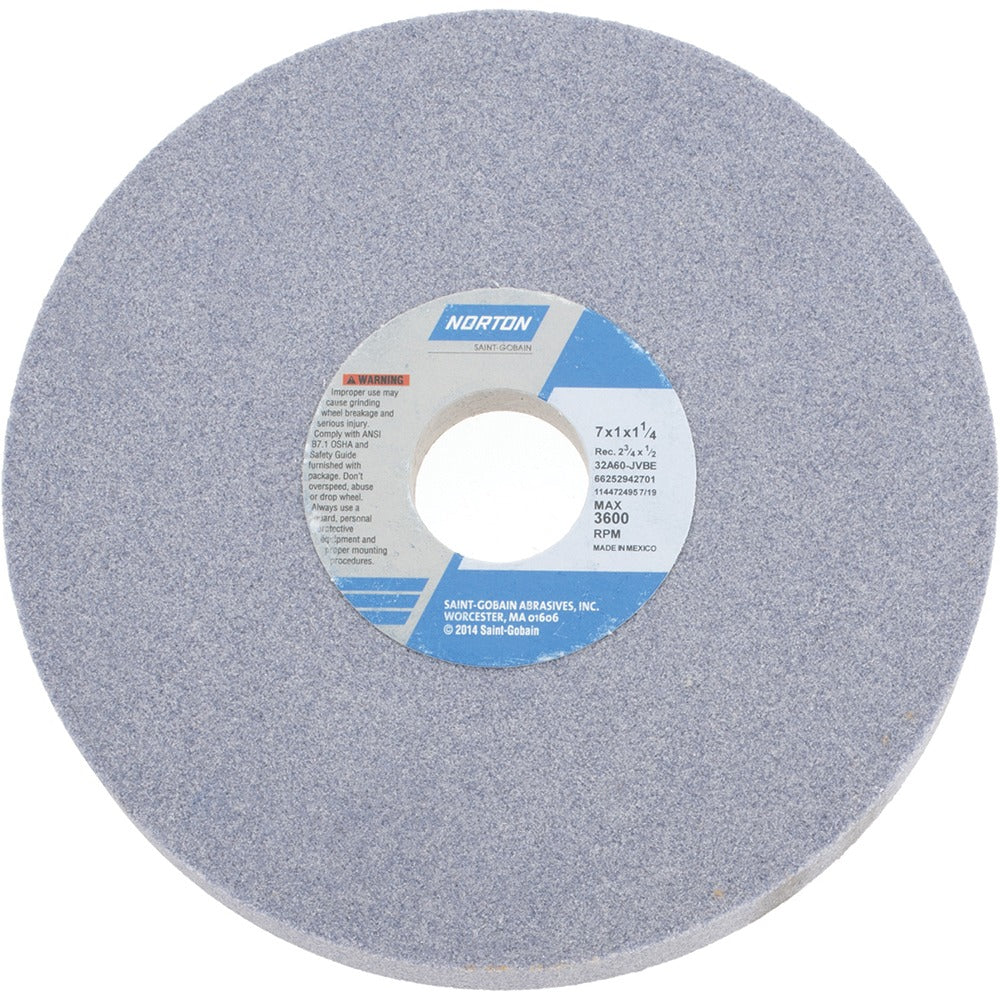 NORTON Norton 66252942701 Surface Grinding Wheel 7in 60 Grit