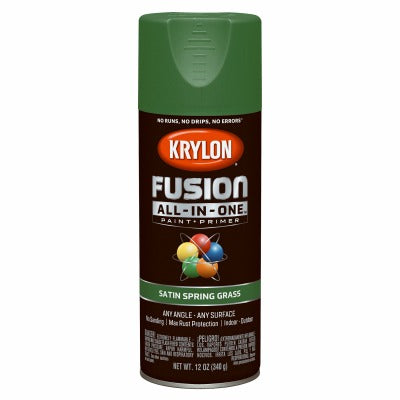 KRYLON Krylon K02751007 Satin Spray Paint Primer 12 Oz Grass