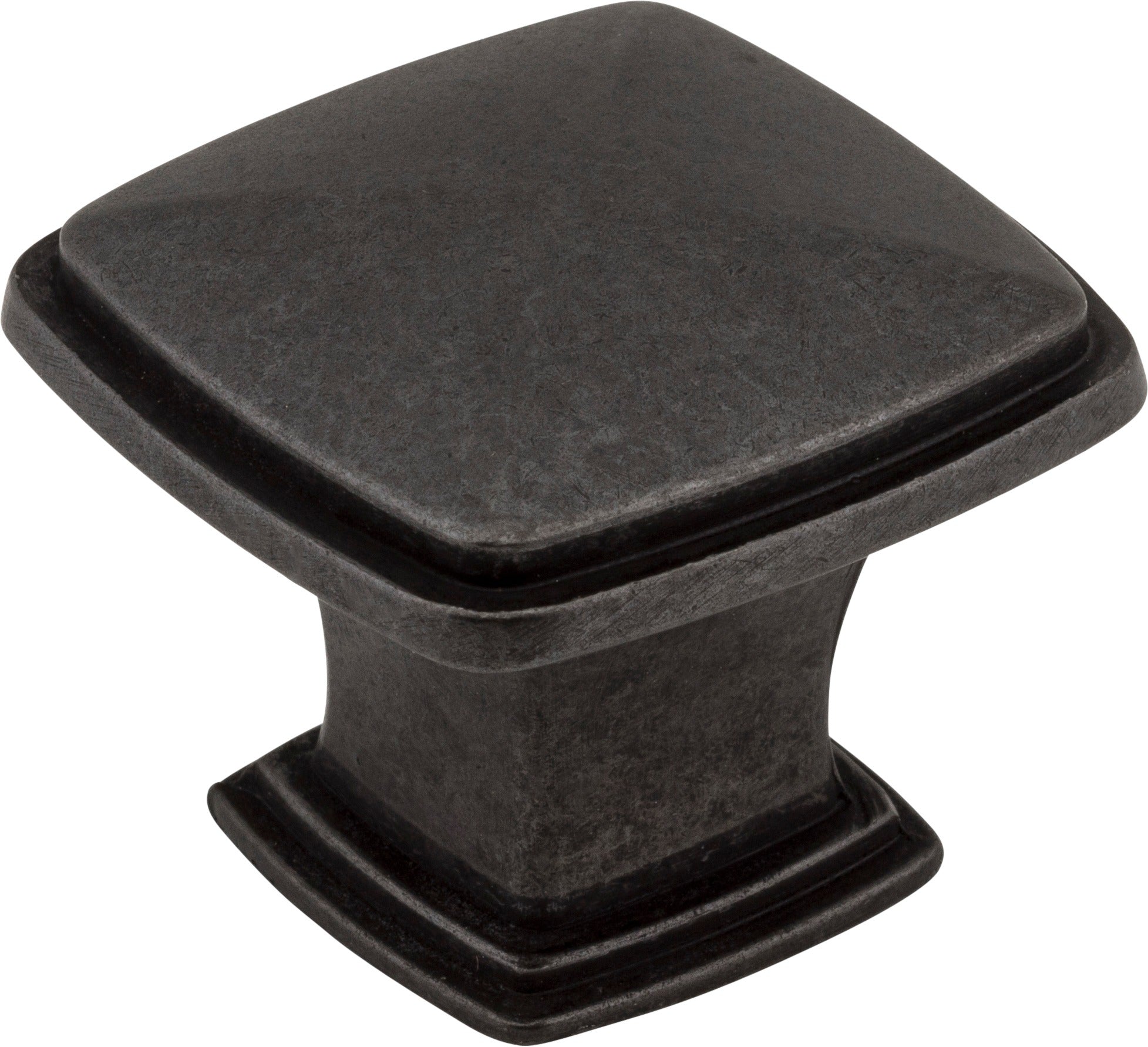 JEFFREY ALEXANDER Jeffrey Alexander 1091DACM Gun Metal Square Cabinet Knob