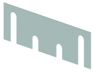 HAGER Hager Hinge 337A Template Hinge Shim Prime Coat