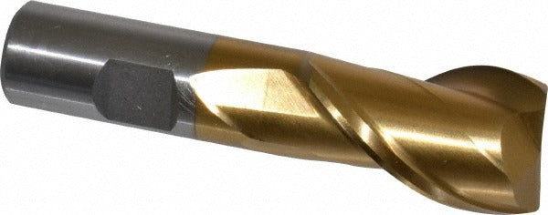 VALUE COLLECTION Value Collection 722-1103 Square End Mill 1 in 2 Flute Hss Tin