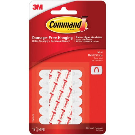 BSC PREFERRED Bsc Preferred CHS1101 Adhesive Hanging Strips 6-pack