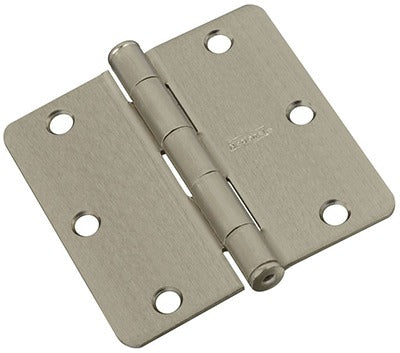 NATIONAL HARDWARE National Mfg N830-247 Satin Nickel Door Hinge 3 Inches