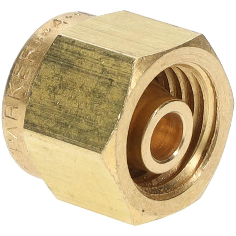 PARKER Parker 4BLP4-B Compression Tube Plug 1/4 in Od Brass