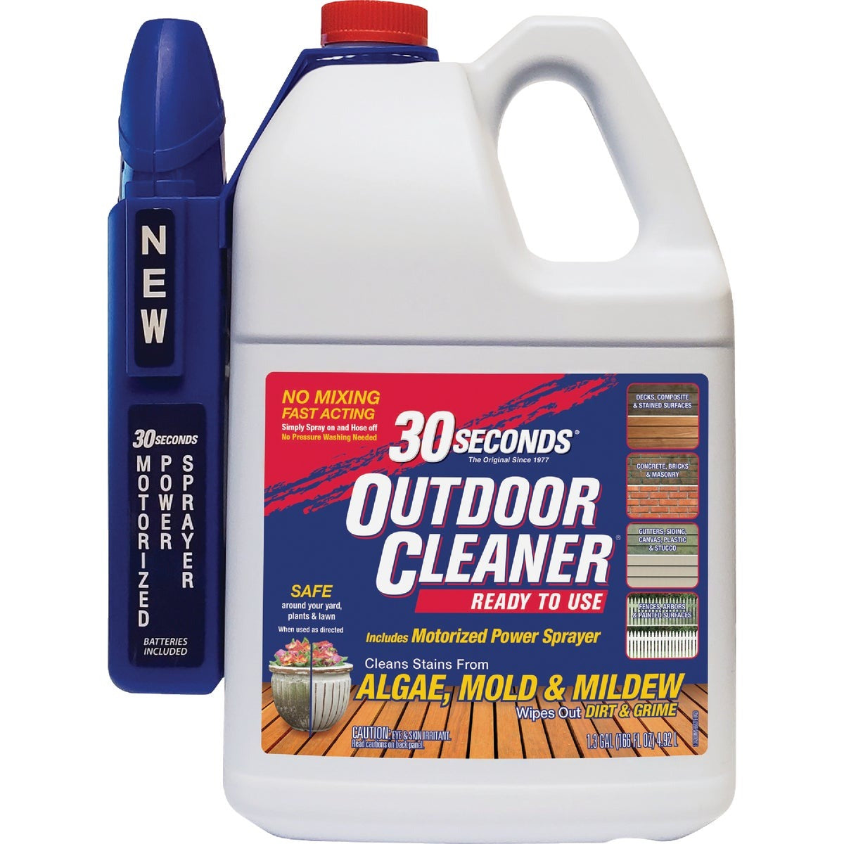 30 SECONDS 30 Seconds 30S1.3GMPS Outdoor Cleaner 1.3 Gallon Sprayer
