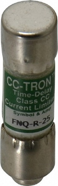 EATON Cooper Bussmann FNQ-R-25 25A Cc Time Delay Cartridge Fuse