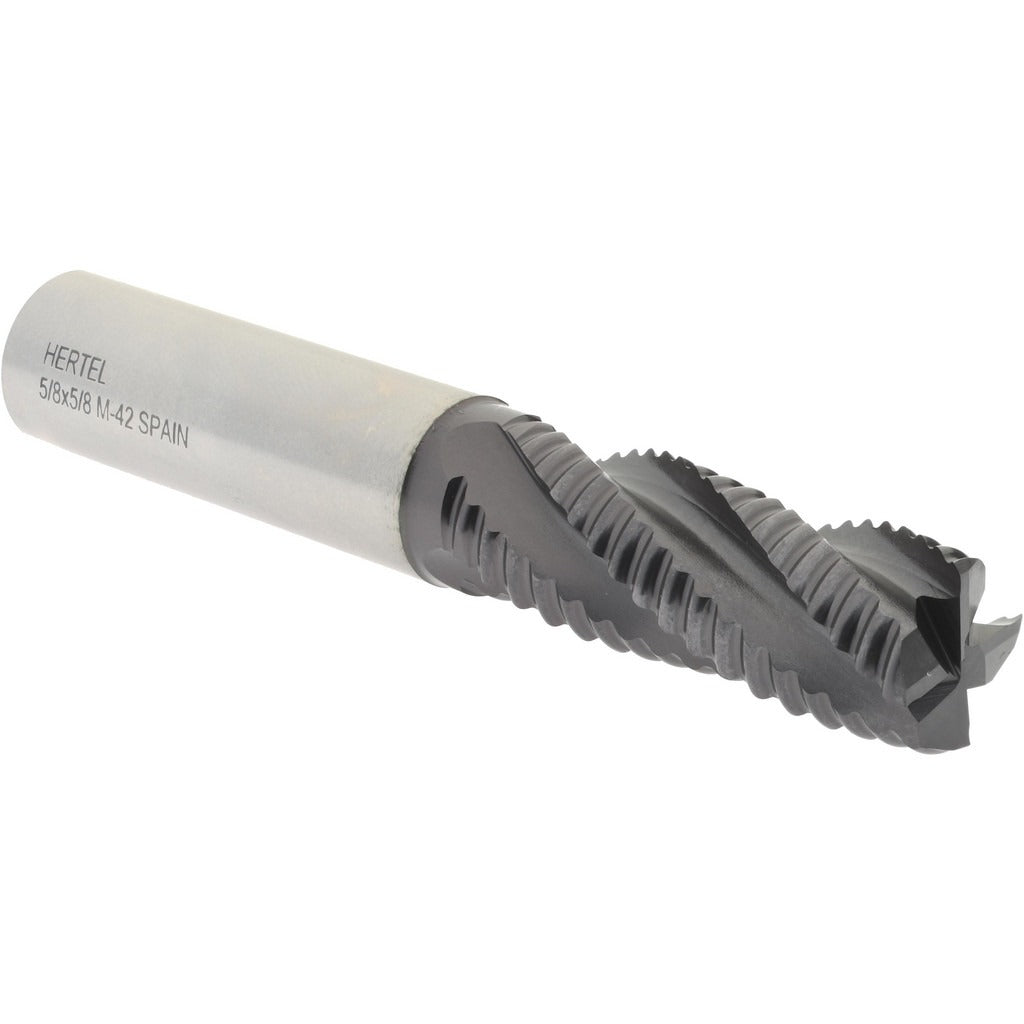 HERTEL Hertel 91192641 Roughing End Mill 5/8 in 4 Flute Cobalt