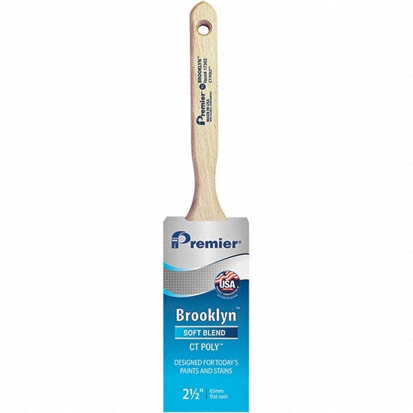 PREMIER PAINT ROLLER Premier Paint Roller 17302 Sash Paint Brush 2.5in Polyester