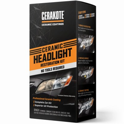 CERAKOTE Nic Industries Inc AH-HLKIT-9 Headlight Restoration Kit