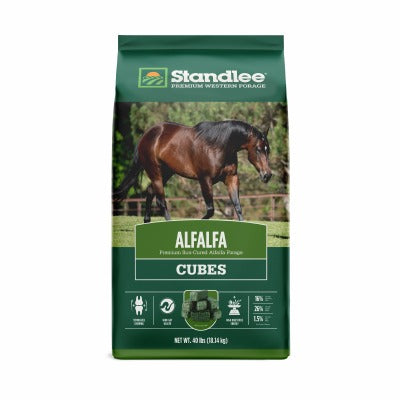 STANDLEE Standlee 1180-40101-0-0 Premium Alfalfa Cubes 40 Lb