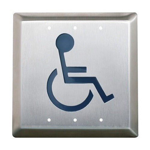 CAMDEN DOOR CONTROLS Camden Door Controls Inc. CM-45/3-OB Push Button 4.5 in Square