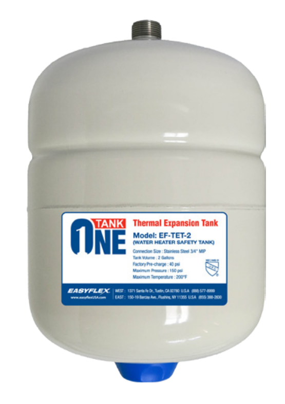 EASYFLEX EASYFLEX EF-TET-2 Expansion Tank 2 Gallon 150 PSI