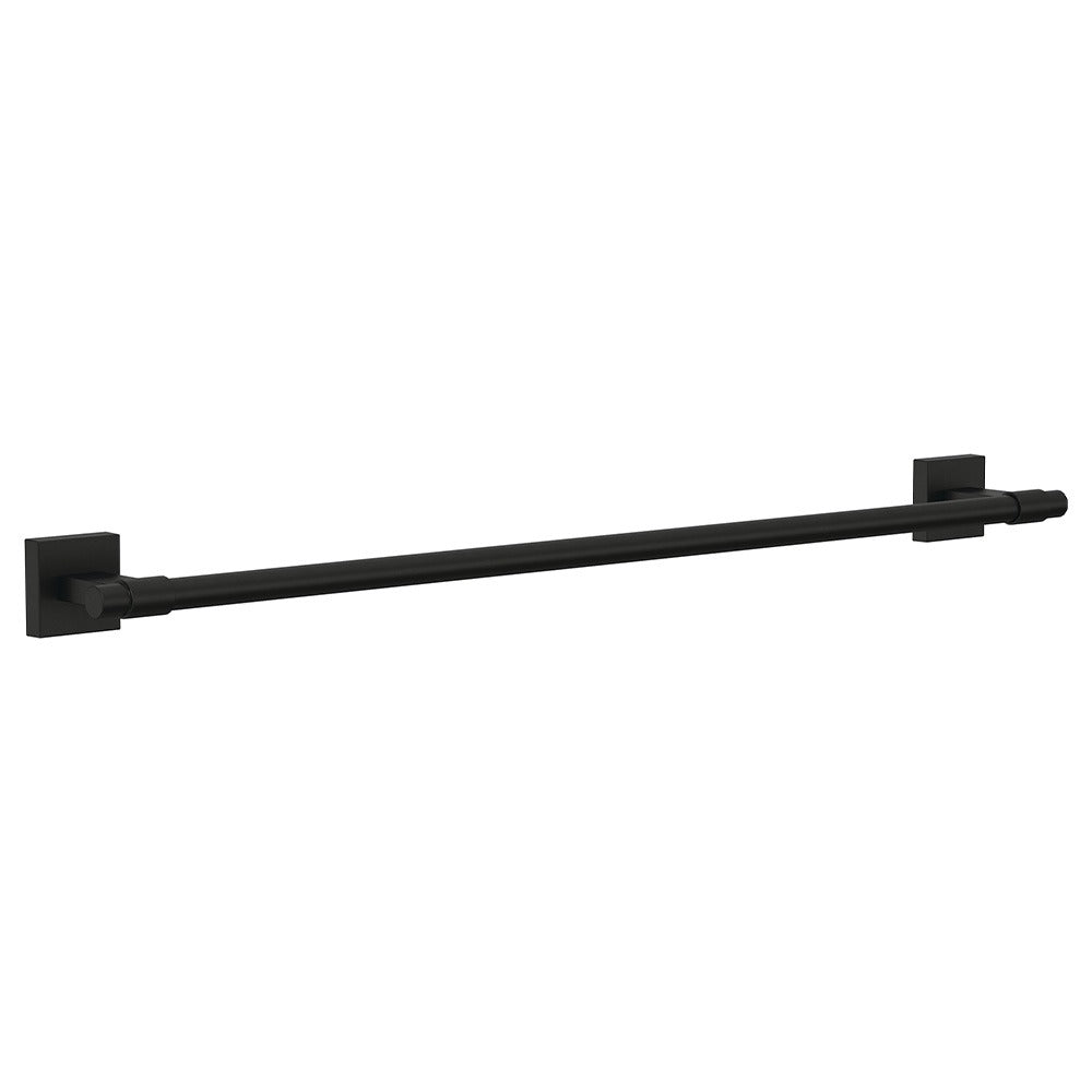 FRANKLIN BRASS Franklin Brass MAX24FB Towel Bar 24 Inch Flat Black