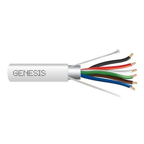 SOUTHWIRE Genesis Cable 32161012 18/6 Stranded CL2P Plenum Security Cable