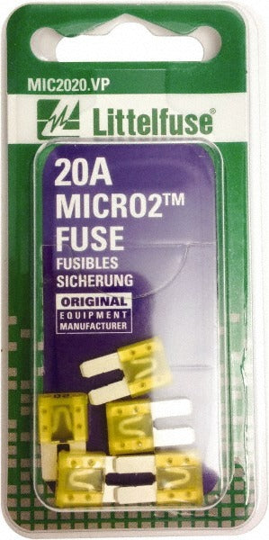LITTELFUSE Littelfuse 0327020 Automotive Fuse 20 Amp 32 Vdc MICRO2