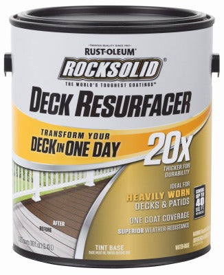 RUST-OLEUM Rust-oleum 300081 Rocksolid 20X Deck Resurfacer 1 Gallon