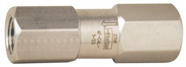PARKER Parker 2F-C2L-1-SS Check Valve 1/8 Inch Fnpt Stainless Steel