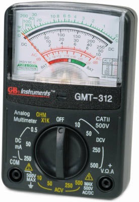 GARDNER BENDER Ecm Industries Llc GMT-312 Analog Pocket Multimeter