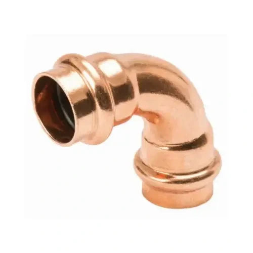 NIBCO Nibco 9055600PCU 90 Degree Press Copper Elbow Long Radius 3/4 in Press x Press