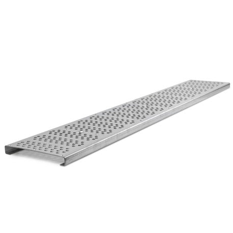 SIOUX CHIEF Sioux Chief 865-GSD FastTrack Grate 304 Stainless Steel Dot Pattern with Screws (36 in)