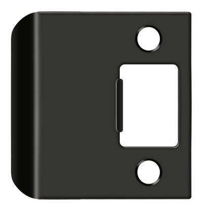 DELTANA Deltana SPE225U10B Extended Lip Strike Plate Oil Rubbed Bronze