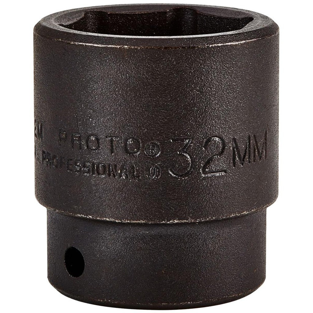 PROTO Proto J7432M Impact Socket 1/2 in Drive 32mm 6-point