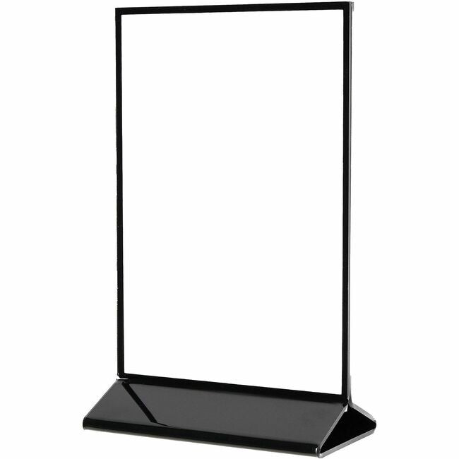 DEFLECTO Deflecto DEF4430 Double-Sided Sign Holder w/Base (8.5 x 11)