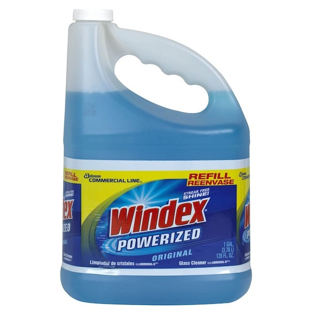 SC JOHNSON Sc Johnson 12207 Windex Original Powerized Glass Cleaner Refill (128 fl oz)