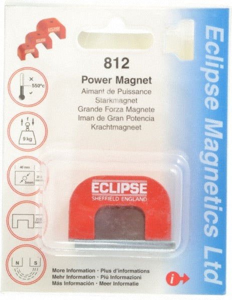ECLIPSE Eclipse 812 Alnico Power Magnet 1 Hole 20 Lb Pull Force