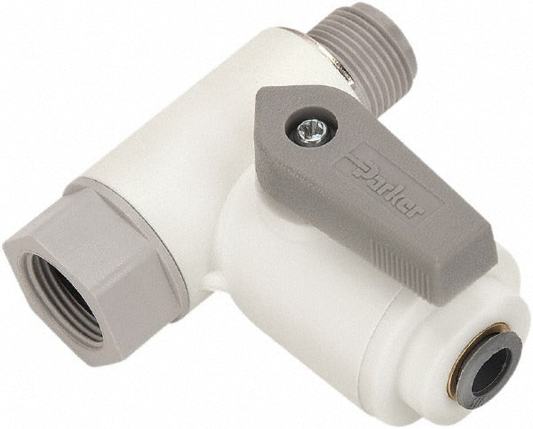 PARKER Parker LFPP6VAS8 Angle Stop Ball Valve 3/8x1/2 Full Port