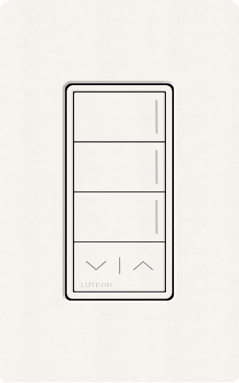 LUTRON Lutron RRST-W3RL-WH RadioRA 3 Sunnata RF 3-Button Keypad 120-277V (3-Button)