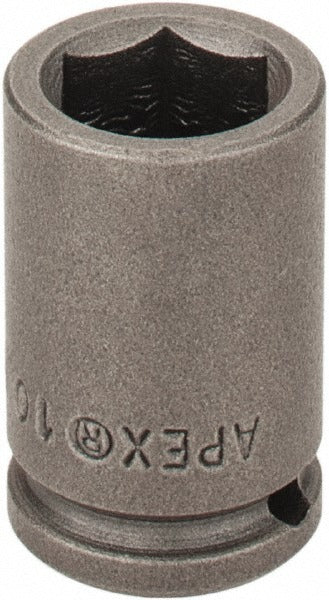 APEX Apex 10MM11 Impact Socket 1/4 in Drive 10mm 6-point