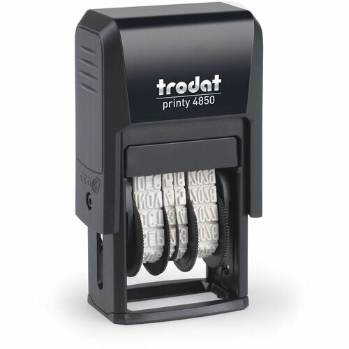 TRODAT Trodat Usa TDTE4850L Self-inking Date Stamp 5-in-1